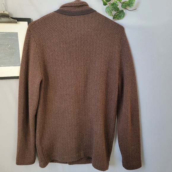 J. Crew Cashmere Herringbone Jacquard Blazer Jacket XS - Picture 4 of 14